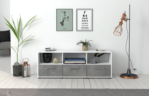 Lowboard Amalia, Beton Studio ( 136x49x35cm) - Dekati GmbH