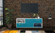 Lowboard Ambra, Tuerkis Studio ( 136x49x35cm) - Dekati GmbH