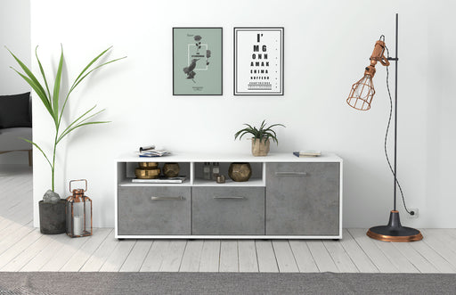 Lowboard Anina, Beton Studio ( 136x49x35cm) - Dekati GmbH