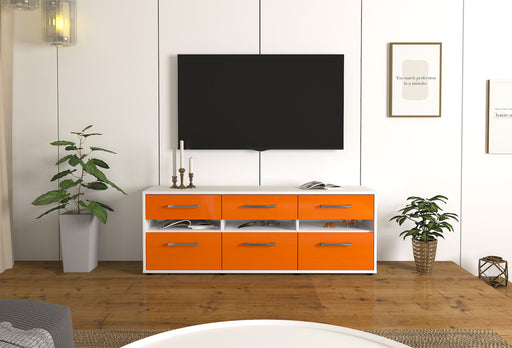 Lowboard Annalena, Orange Studio ( 136x49x35cm) - Dekati GmbH