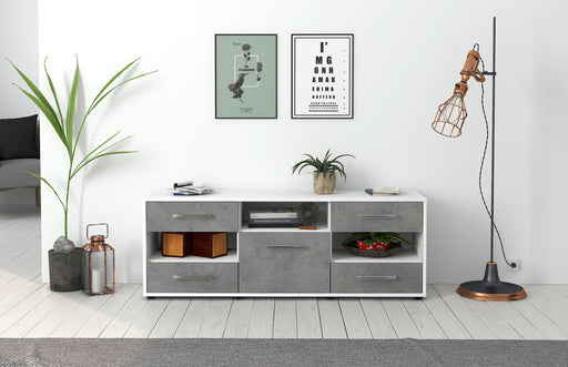 Lowboard Annina, Beton Studio ( 136x49x35cm) - Dekati GmbH