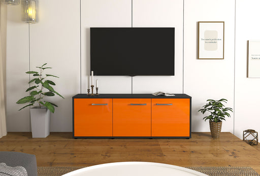 Lowboard Allegra, Orange Studio (136x49x35cm) - Dekati GmbH