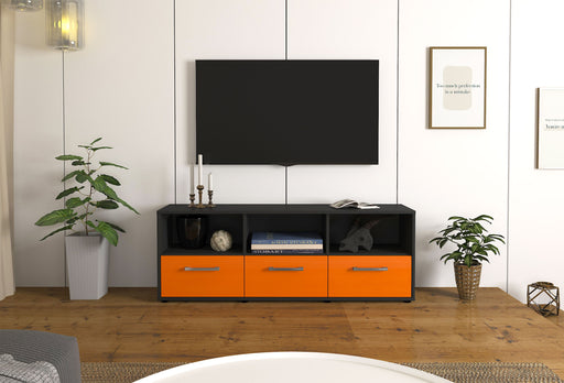 Lowboard Amalia, Orange Studio (136x49x35cm) - Dekati GmbH