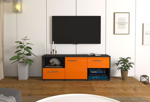 Lowboard Ambra, Orange Studio (136x49x35cm) - Dekati GmbH