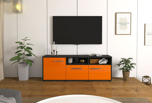 Lowboard Angelina, Orange Studio (136x49x35cm) - Dekati GmbH