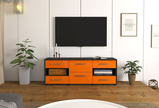 Lowboard Anni, Orange Studio (136x49x35cm) - Dekati GmbH