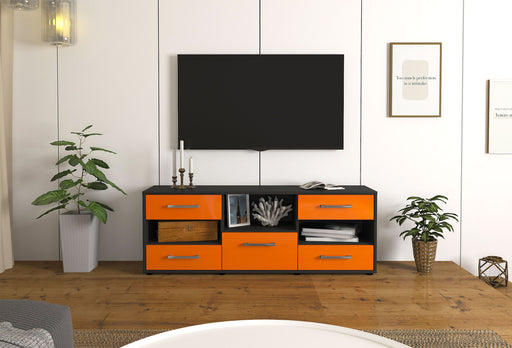 Lowboard Annunziata, Orange Studio (136x49x35cm) - Dekati GmbH