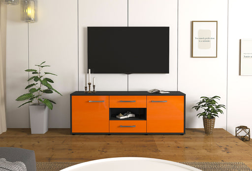 Lowboard Antonella, Orange Studio (136x49x35cm) - Dekati GmbH
