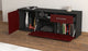Lowboard Amila, Gelb Offen (136x49x35cm) - Dekati GmbH