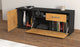 Lowboard Ambra, Mint Offen (136x49x35cm) - Dekati GmbH