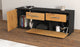 Lowboard Annabell, Walnuss Offen (136x49x35cm) - Dekati GmbH