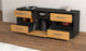 Lowboard Annina, Walnuss Offen (136x49x35cm) - Dekati GmbH