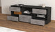 Lowboard Annunziata, Beton Offen (136x49x35cm) - Dekati GmbH