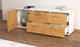 Lowboard Aloisia, Walnuss Offen ( 136x49x35cm) - Dekati GmbH