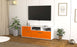 Lowboard Amisa, Orange Front ( 136x49x35cm) - Dekati GmbH