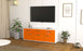 Lowboard Angela, Orange Front ( 136x49x35cm) - Dekati GmbH