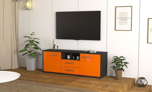 Lowboard Ameriga, Orange Front (136x49x35cm) - Dekati GmbH