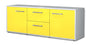 Lowboard Alma, Gelb Seite ( 136x49x35cm) - Dekati GmbH