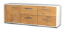 Lowboard Aloisia, Eiche Seite ( 136x49x35cm) - Dekati GmbH