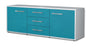 Lowboard Ameline, Tuerkis Seite ( 136x49x35cm) - Dekati GmbH