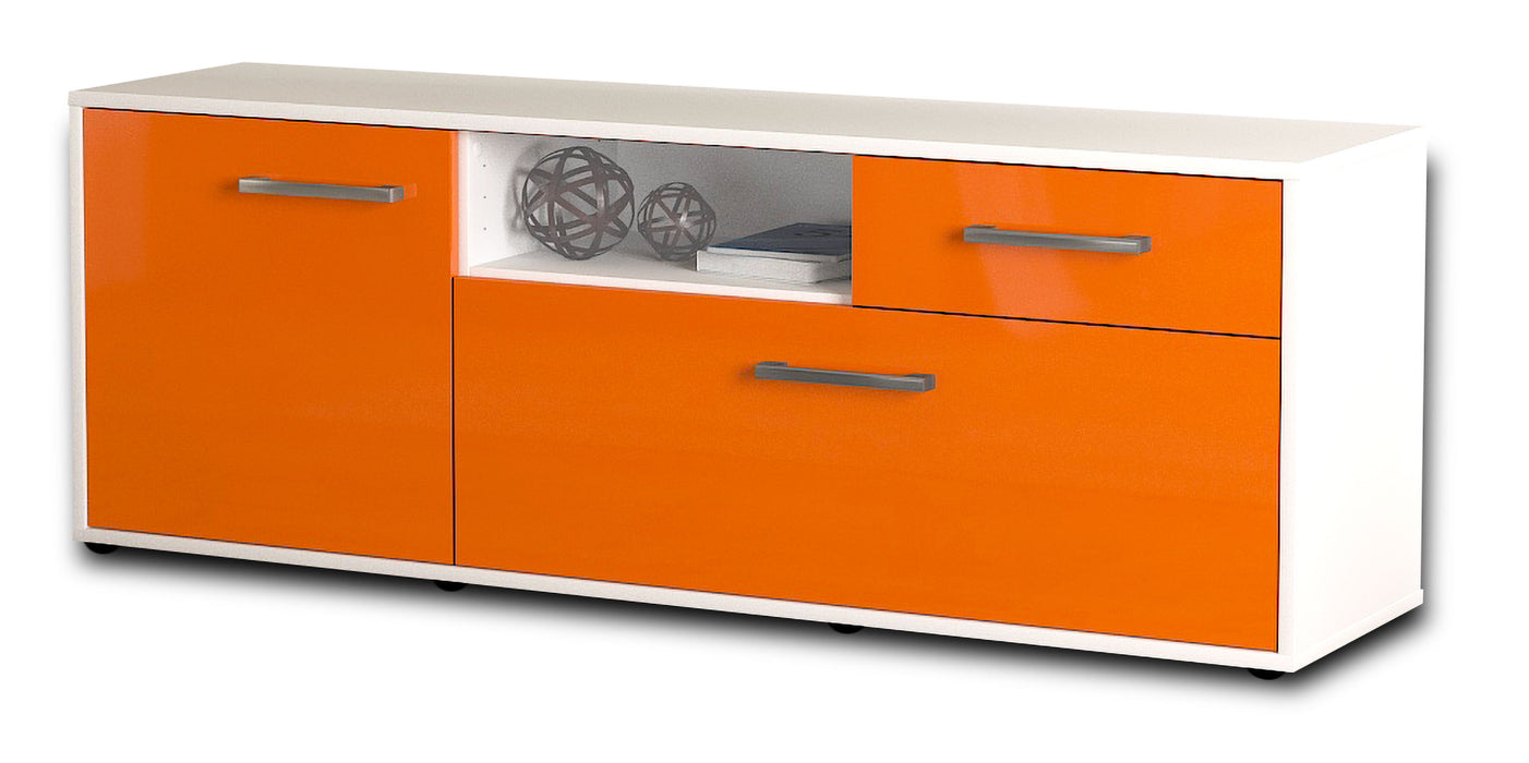 Lowboard Amila, Orange Seite ( 136x49x35cm) - Dekati GmbH