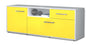 Lowboard Amila, Gelb Seite ( 136x49x35cm) - Dekati GmbH