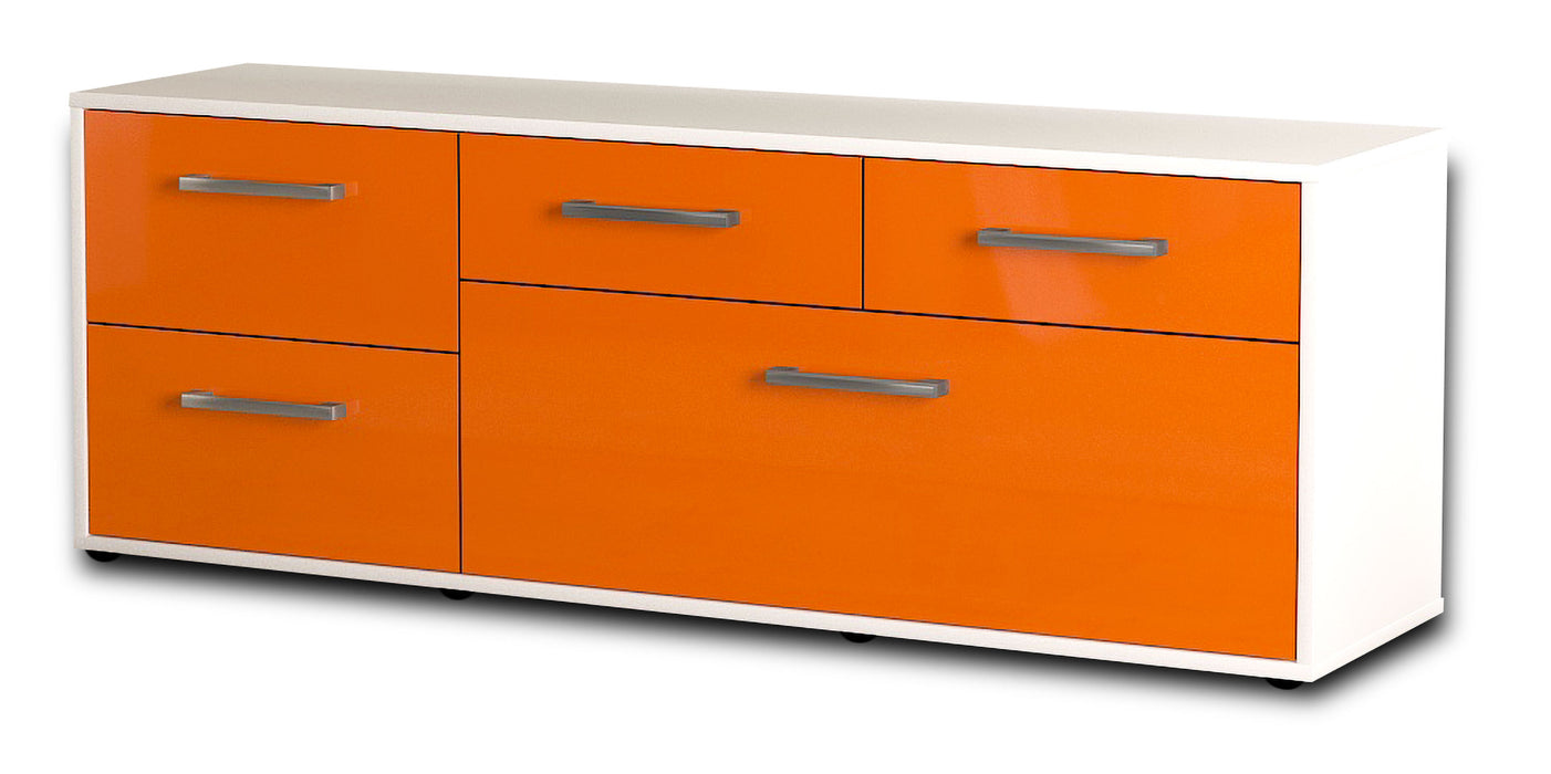 Lowboard Anais, Orange Seite ( 136x49x35cm) - Dekati GmbH