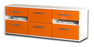 Lowboard Andrea, Orange Seite ( 136x49x35cm) - Dekati GmbH