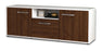 Lowboard Andreana, Walnuss Seite ( 136x49x35cm) - Dekati GmbH