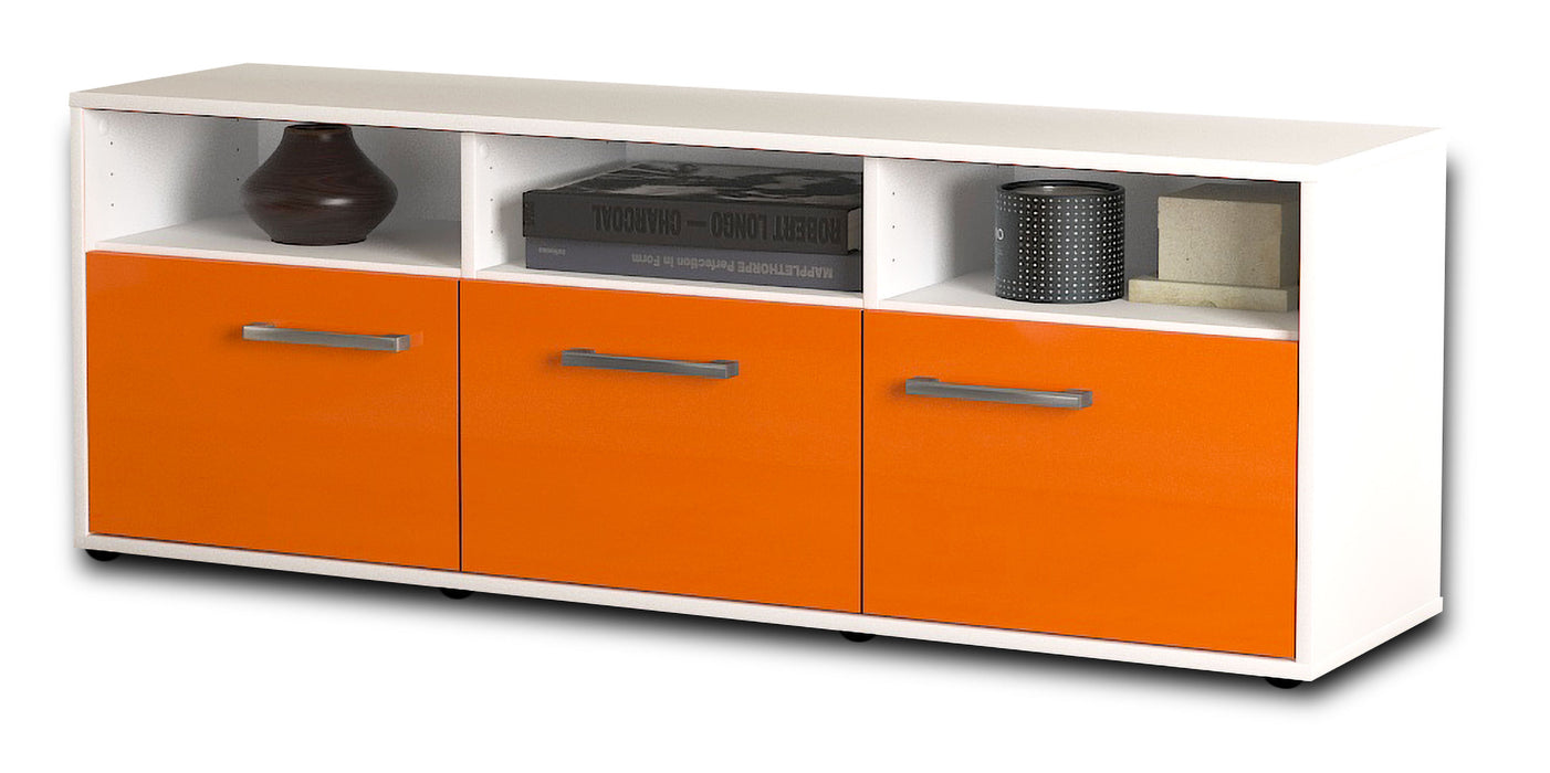 Lowboard Andrina, Orange Seite ( 136x49x35cm) - Dekati GmbH