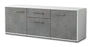 Lowboard Anella, Beton Seite ( 136x49x35cm) - Dekati GmbH