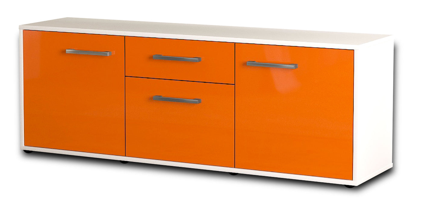 Lowboard Anella, Orange Seite ( 136x49x35cm) - Dekati GmbH