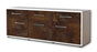 Lowboard Angela, Rost Seite ( 136x49x35cm) - Dekati GmbH