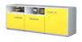 Lowboard Anina, Gelb Seite ( 136x49x35cm) - Dekati GmbH