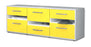 Lowboard Annalisa, Gelb Seite ( 136x49x35cm) - Dekati GmbH