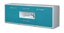 Lowboard Antonella, Tuerkis Seite ( 136x49x35cm) - Dekati GmbH
