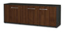 Lowboard Allegra, Walnuss Seite (136x49x35cm) - Dekati GmbH