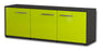 Lowboard Allegra, Gruen Seite (136x49x35cm) - Dekati GmbH