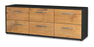 Lowboard Alva, Eiche Seite (136x49x35cm) - Dekati GmbH