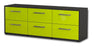 Lowboard Alva, Gruen Seite (136x49x35cm) - Dekati GmbH