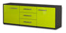 Lowboard Ameline, Gruen Seite (136x49x35cm) - Dekati GmbH