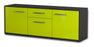 Lowboard Anella, Gruen Seite (136x49x35cm) - Dekati GmbH