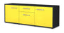 Lowboard Anella, Gelb Seite (136x49x35cm) - Dekati GmbH