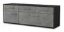Lowboard Anjelika, Beton Seite (136x49x35cm) - Dekati GmbH