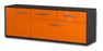 Lowboard Annabell, Orange Seite (136x49x35cm) - Dekati GmbH