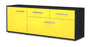 Lowboard Annabell, Gelb Seite (136x49x35cm) - Dekati GmbH