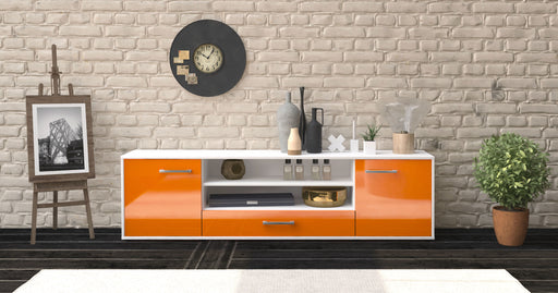 Lowboard Armida, Orange Studio (180x49x35cm) - Dekati GmbH