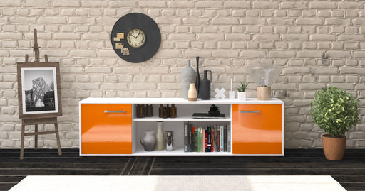 Lowboard Asia, Orange Studio (180x49x35cm) - Dekati GmbH