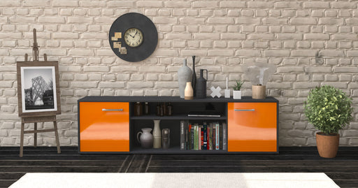 Lowboard Asia, Orange Studio (180x49x35cm) - Dekati GmbH