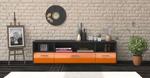 Lowboard Aurelia, Orange Studio (180x49x35cm) - Dekati GmbH